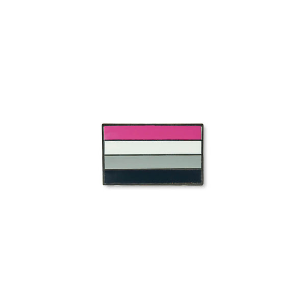 Asexual Flag Lapel Pin