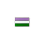 Genderqueer Flag Lapel Pin