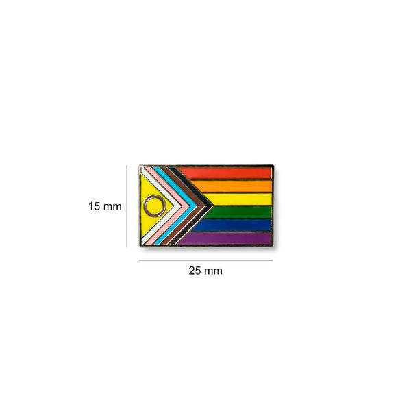 Intersex Inclusive Pride Flag Lapel Pins