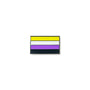 Non-binary Flag Lapel Pin