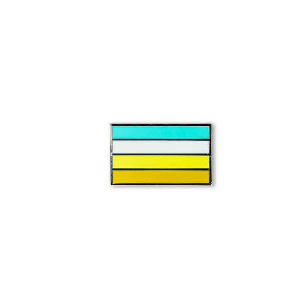 Obsessive Compulsive Disorder Flag Lapel Pin