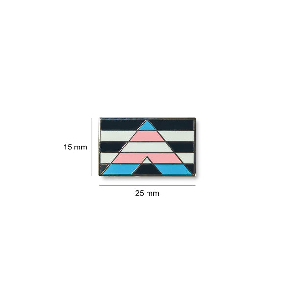 Transgender Ally Flag Lapel Pin